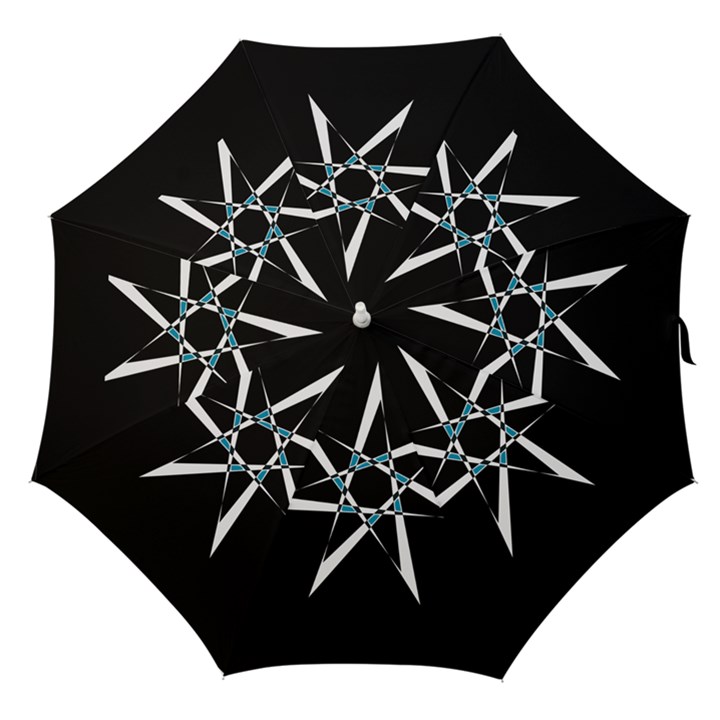 Star Sky Design Decor Straight Umbrellas