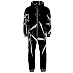 Star Sky Design Decor Hooded Jumpsuit (men)  by HermanTelo