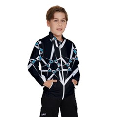 Star Sky Design Decor Kids  Windbreaker