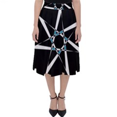 Star Sky Design Decor Classic Midi Skirt by HermanTelo