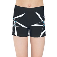 Star Sky Design Decor Kids  Sports Shorts