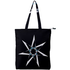 Star Sky Design Decor Double Zip Up Tote Bag