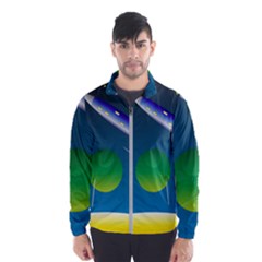 Rocket Spaceship Space Men s Windbreaker by HermanTelo