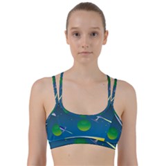 Rocket Spaceship Space Line Them Up Sports Bra by HermanTelo