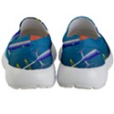 Rocket Spaceship Space Galaxy Kids  Lightweight Slip Ons View4