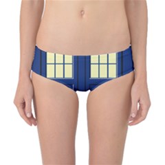 Tardis Doctor Who Time Travel Classic Bikini Bottoms