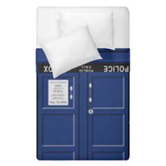 Tardis Doctor Who Time Travel Duvet Cover Double Side (single Size)