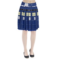 Tardis Doctor Who Time Travel Pleated Skirt