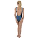 Tardis Doctor Time Travel High Leg Strappy Swimsuit View2