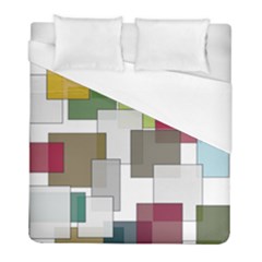 Wallpaper Texture Plaid Duvet Cover (full/ Double Size) by HermanTelo