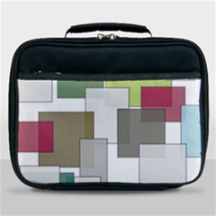 Wallpaper Texture Plaid Lunch Bag