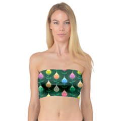 Tulips Seamless Pattern Background Bandeau Top by HermanTelo