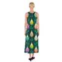 Tulips Seamless Pattern Background Sleeveless Maxi Dress View2