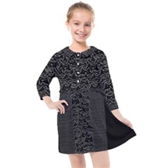 Fur Division Kids  Quarter Sleeve Shirt Dress by Sudhe