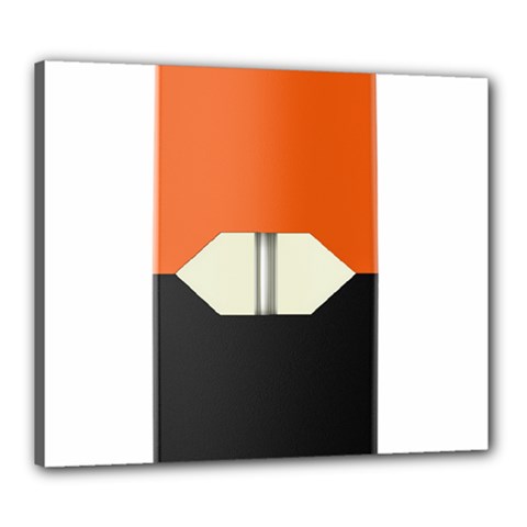 Juul Mango Pod Canvas 24  X 20  (stretched) by TheAmericanDream