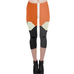 Juul Mango Pod Capri Leggings  by TheAmericanDream