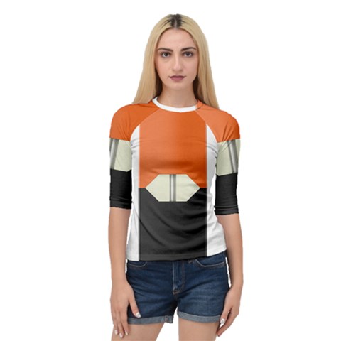 Juul Mango Pod Quarter Sleeve Raglan Tee by TheAmericanDream