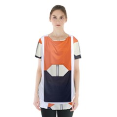 Juul Mango Pod Skirt Hem Sports Top by TheAmericanDream