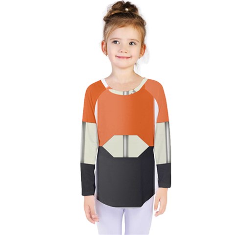 Juul Mango Pod Kids  Long Sleeve Tee by TheAmericanDream