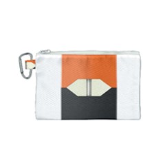 Juul Mango Pod Canvas Cosmetic Bag (small) by TheAmericanDream