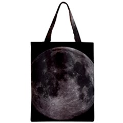 Full Moon Zipper Classic Tote Bag by TheAmericanDream