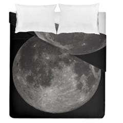 Full Moon Duvet Cover Double Side (queen Size) by TheAmericanDream