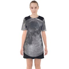 Full Moon Sixties Short Sleeve Mini Dress by TheAmericanDream