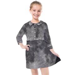 Full Moon Kids  Quarter Sleeve Shirt Dress by TheAmericanDream