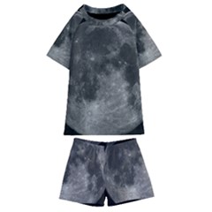 Full Moon Kids  Swim Tee And Shorts Set