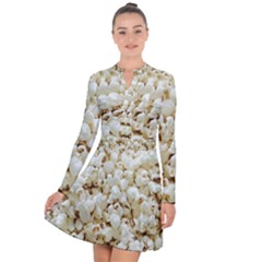 Popcorn Long Sleeve Panel Dress by TheAmericanDream