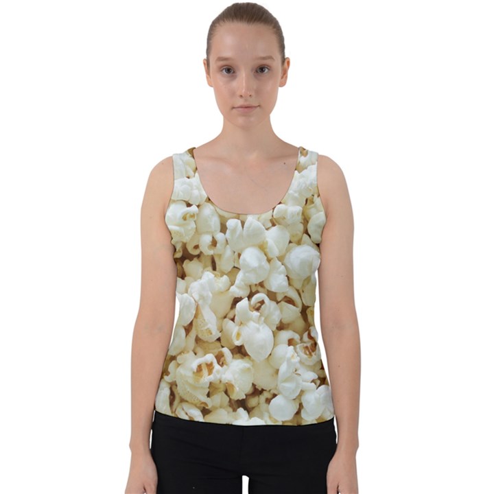 Popcorn Velvet Tank Top