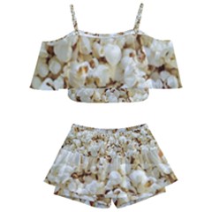 Popcorn Kids  Off Shoulder Skirt Bikini