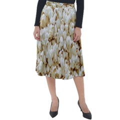 Popcorn Classic Velour Midi Skirt 