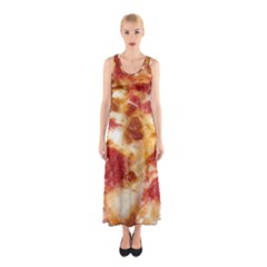 Pizza Sleeveless Maxi Dress by TheAmericanDream