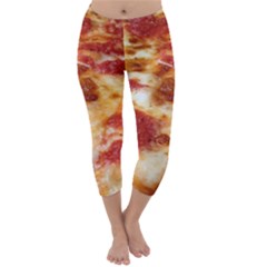 Pizza Capri Winter Leggings  by TheAmericanDream