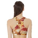 Pizza Sports Bra with Border View2