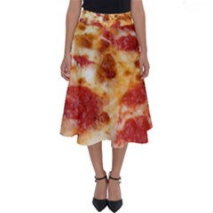 Pizza Perfect Length Midi Skirt by TheAmericanDream