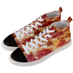 Pizza Men s Mid-top Canvas Sneakers by TheAmericanDream