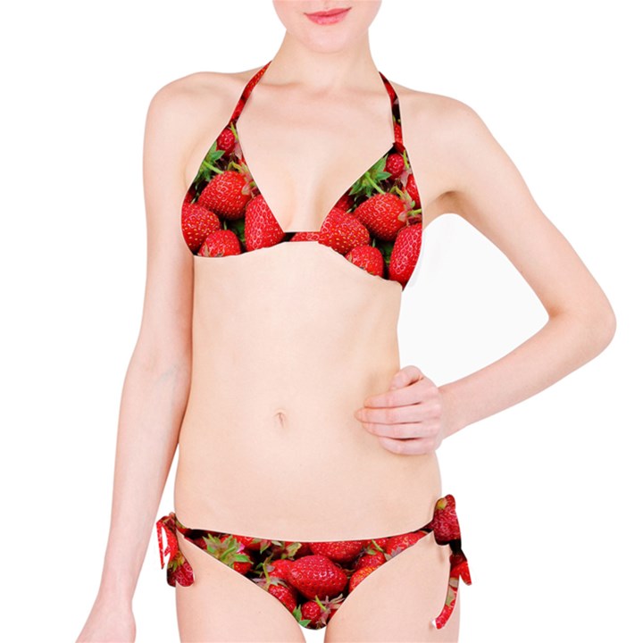 Strawberries Classic Bikini Set