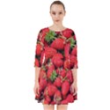 Strawberries Smock Dress View1