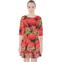 Strawberries Pocket Dress