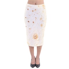 Burrito Velvet Midi Pencil Skirt by TheAmericanDream