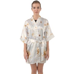 Burrito Quarter Sleeve Kimono Robe by TheAmericanDream