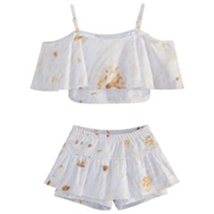 Burrito Kids  Off Shoulder Skirt Bikini