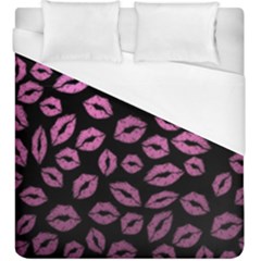 Pink Kisses Duvet Cover (king Size)