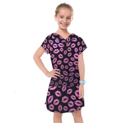 Pink Kisses Kids  Drop Waist Dress by TheAmericanDream