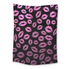 Pink Kisses Medium Tapestry by TheAmericanDream