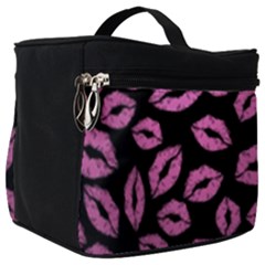 Pink Kisses Make Up Travel Bag (big) by TheAmericanDream