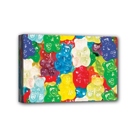 Gummy Bear Mini Canvas 6  X 4  (stretched) by TheAmericanDream