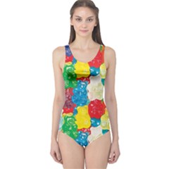 Gummy Bear One Piece Swimsuit by TheAmericanDream